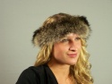 F&T Northern Classics Raccoon Fur Headband