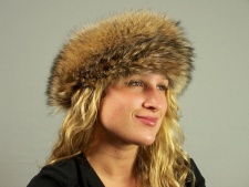 F&T Northern Classics Coyote Fur Headband