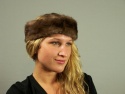 F&T Northern Classics Wild Mink Fur Headband