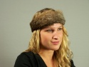 F&T Northern Classics Bobcat Fur Headband