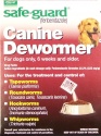 Safe-Guard Canine Dewormer