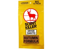 Wildlife Research Center Scent Killer Autumn Formula Dryer Sheets