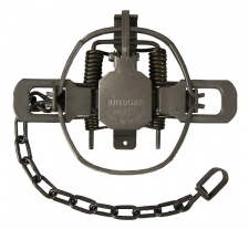 #1 1/2 Bridger Coil Spring Trap (4-Coiled/Offset Jaws)