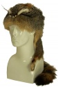 F&T Northern Classics Mountain Man Grey Fox Fur Hat