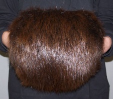 F&T Northern Classics Beaver Fur Hand Muffs