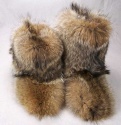 F&T Northern Classics Coyote Fur Booties