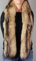 F&T Northern Classics Coyote Fur Scarf