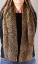 F&T Northern Classics Raccoon Fur Scarf