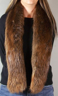 F&T Northern Classics Beaver Fur Scarf