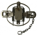 #4 Montgomery Dogless Coil Spring Trap (4 Coiled/Forged Offset Jaws)