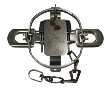 #2 Montgomery Dogless Coil Spring Trap (Forged Offset Jaws)
