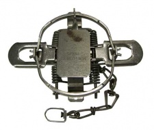 #2 Montgomery Dogless Coil Spring Trap (4 Coiled/Forged Offset Jaws)
