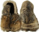 F&T Northern Classics Men's Badger Fur Mittens