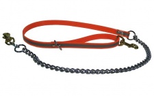 Reflective Day-Glo & Chain Tree Tie Leads (3/4" x 56")