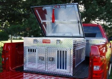 Owens Hunter Series Double Compartment Dog Box w/Top Storage and All Seasons Vents