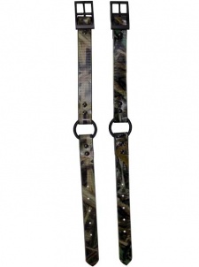 1" Ring In Center Camo Day-Glo Collars