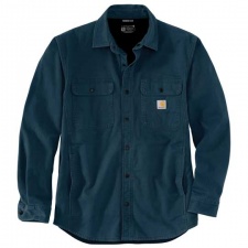 Carhartt Relaxed Fit Canvas Fleece-Lined Shirt Jac