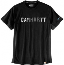 Carhartt Force Relaxed Fit Midweight Short Sleeve Block Logo T-Shirt
