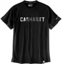 Carhartt Force Relaxed Fit Midweight Short Sleeve Block Logo T-Shirt