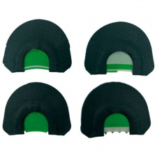 Quaker Boy Screamin' Green Gobblin' Fever 4 Pack Turkey Diaphragm Call Kit