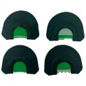 Quaker Boy Screamin' Green Gobblin' Fever 4 Pack Turkey Diaphragm Call Kit