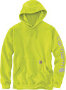 Carhartt Midweight Logo Sleeve Hooded Sweatshirt
