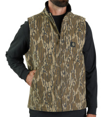 Carhartt Rugged Flex Duck Sherpa Lined Camo Vest