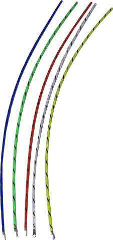 Reflective Tuff Skin Long Range Antennas for Tracking Collars