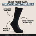 Hollow Alpaca Boot Socks