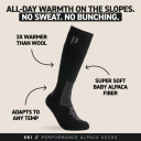 Hollow Alpaca Ski Socks