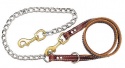Leather & Chain Tree Tie Leads (3/4" x 60")