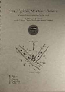 Major Boddicker's "Trapping Rocky Mountain Furbearers" Book