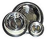 Stainless Steel Non-Tip Bowls